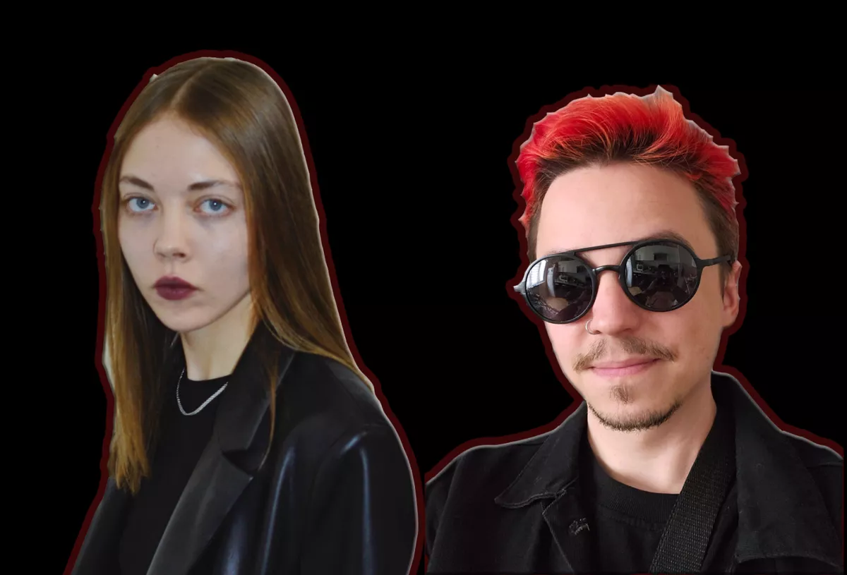 Арт-группа «Явь» — Анастасия Владычкина и Александр Воронин / Фото из личных архивов «Яви» / Коллаж: Лера Невская