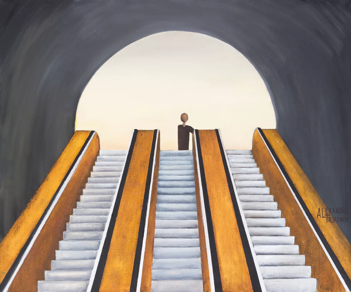 Метро глазами 50 художников