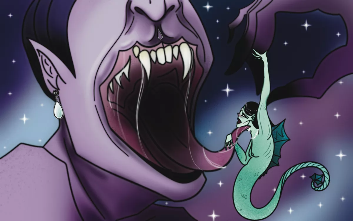 «Для меня триггерящий аспект воре — это низвержение личности, разумной, со своим опытом, бэкграундом и всем, через что она прошла, до простой еды» / Иллюстрация: <a href="https://t.me/acutusart">острая</a>