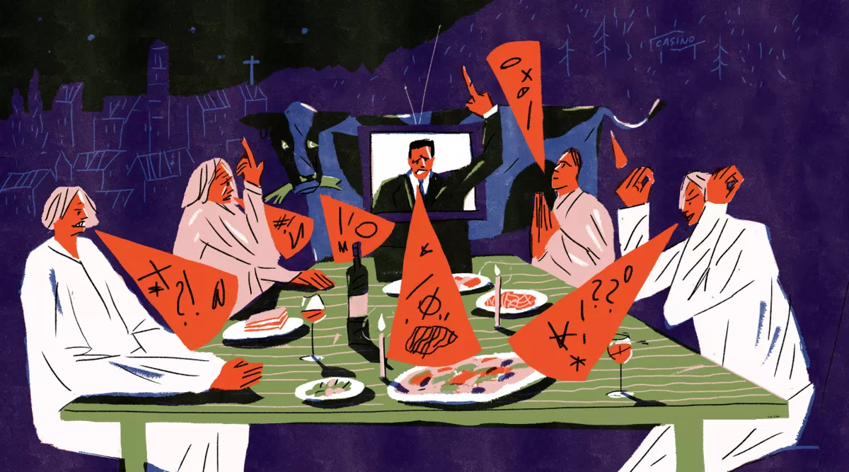 Нецензурная брань — часть повседневной жизни Италии. В 2023-м итальянцы использовали в среднем девять матных слов в день / Иллюстрация: <a href="https://www.instagram.com/_danielsolovev_/">Даниил Соловьев</a>