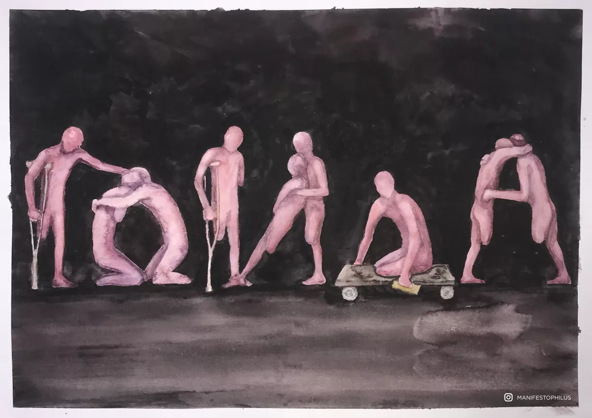 «Make art not war». Антивоенная выставка художников мира