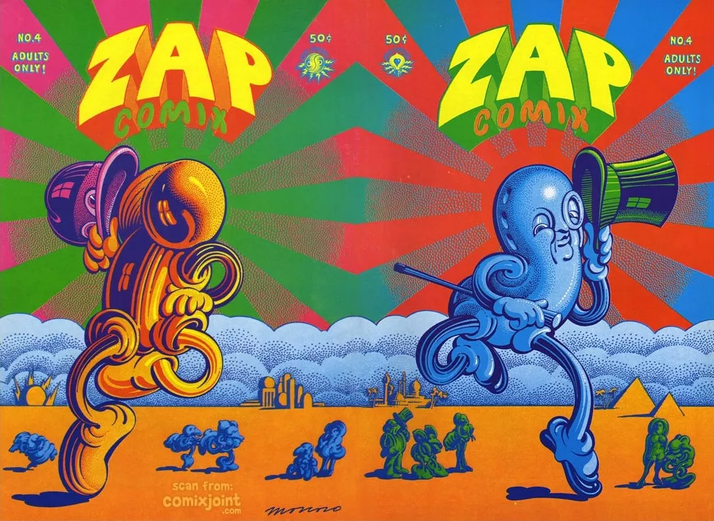 ZAP COMIX: Как андеграундные комиксы изменили всё