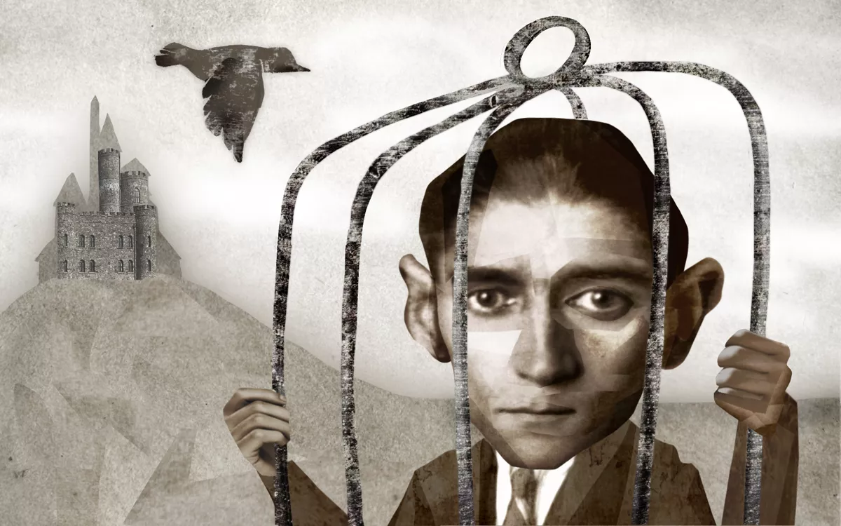 <i>Портрет Франца Кафка, иллюстрация <a href="https://www.behance.net/yuliaprokopova" target="_blank">Юлии Прокоповой</a> для Дискурс</i>