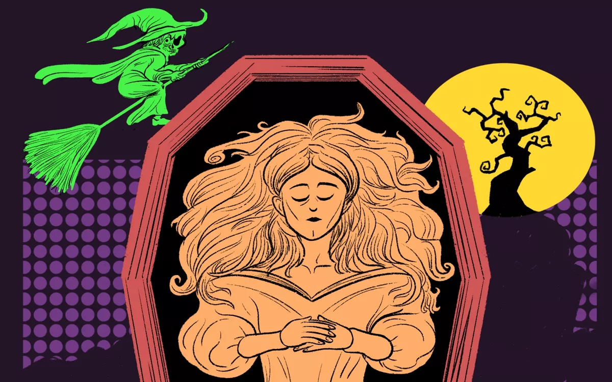 В День всех святых могло случиться любое чудо, так как нечистые силы начинают активно контактировать с людьми / Иллюстрация: <a href="https://www.instagram.com/dimitry_lis/">Дмитрий Лисовский</a>