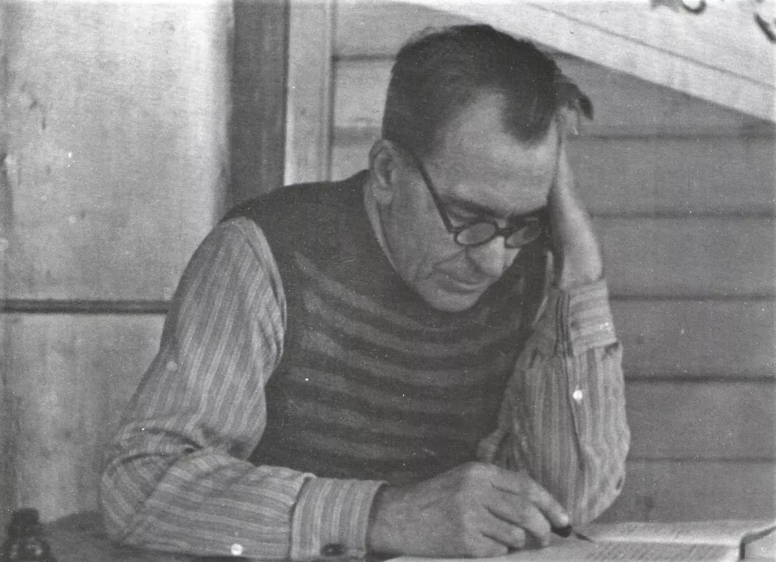 Фотопортрет врача Сергея Чекина (1897–1970), узника Печорлага