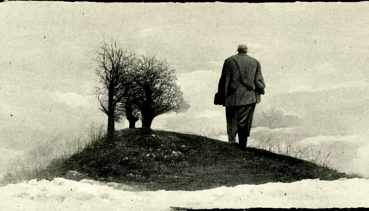 Иллюстрацию для критического эссе о философии Хайдеггера создала нейросеть MidJourney