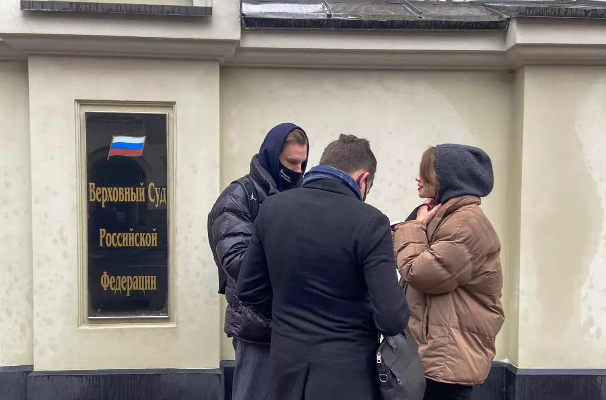 25 ноября в Верховном суде России рассматривался иск Генпрокуратуры о ликвидации организации «Мемориал» / Костя Сиденко