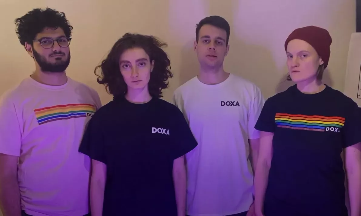 Редакторы журнала DOXA Армен Арамян, Алла Гутникова, Владимир Метелкин и Наташа Тышкевич / Фото: DOXA