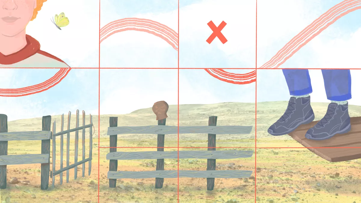 «И теперь я все понял. Осознал мир вокруг, вернее, его отсутствие, а самое главное — отсутствие себя. Я исчез вместе с миром. Я стал подвластен процессу, которого сам боялся. Я оставил Сашу в живых, исчезнув самостоятельно». / Иллюстрации: <a href="https://www.instagram.com/marina.margarina/">Марина Маргарина</a>