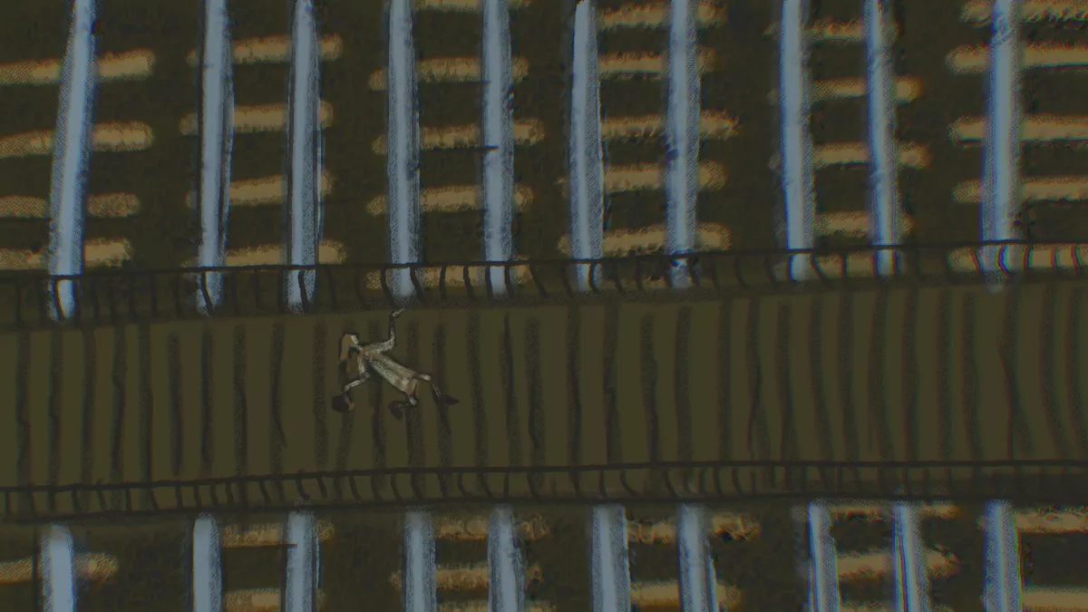 «Мост был для Паши самым неприятным отрезком пути: где-то к середине моста у Паши начинались галлюцинации». / Иллюстрации: Special Kate