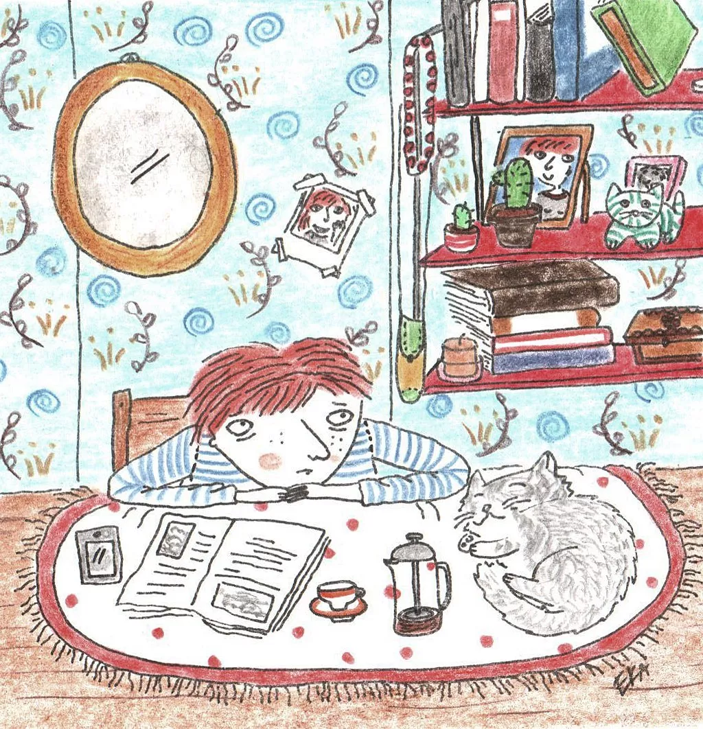 Еще немного Екиных рисунков