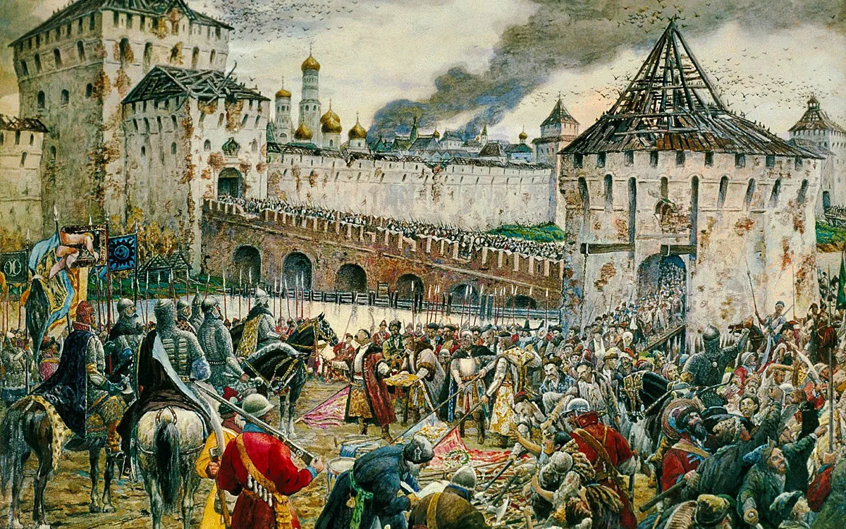 Эрнест Лисснер. Изгнание польских интервентов из Московского Кремля в 1612 году