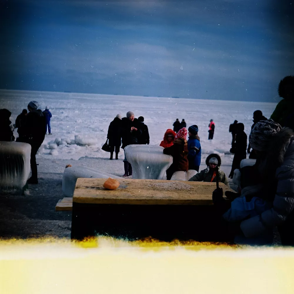 Замёрзшее море. Одесса