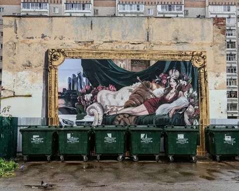 «Карт-бланш»: лучшие граффити несанкционированного фестиваля уличного искусства