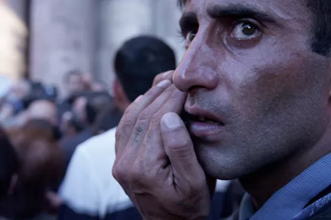 Протесты в Ереване против сдачи Нагорного Карабаха. Фоторепортаж с места событий