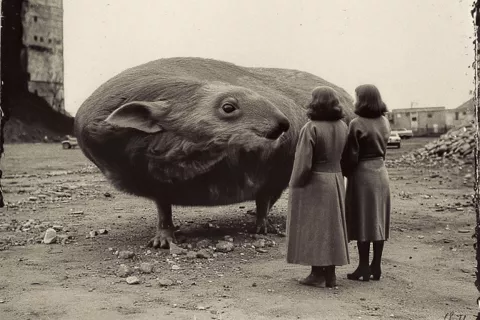 «Животные в темные времена». Визуальное исследование о том, как нейросети стирают границы «человеческого»