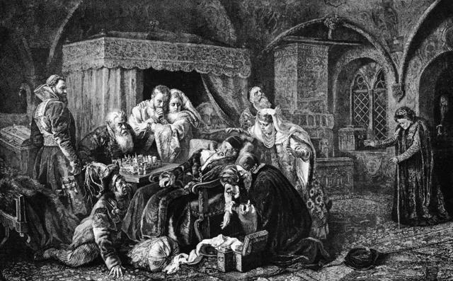 Сказ о забытой царице и бедах со всех четырех сторон