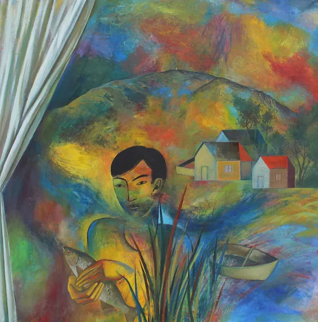 Триптих «Сон с рыбой»