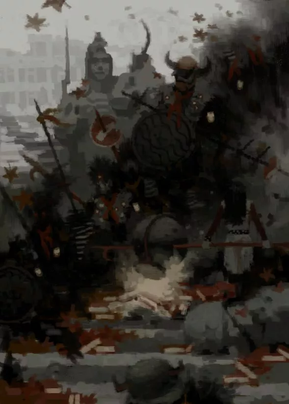 Огонь в яме