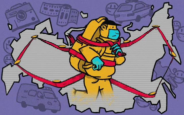 Как российские регионы справлялись с пандемией: фоторепортаж из путешествия автостопом длиной более 10 000 километров