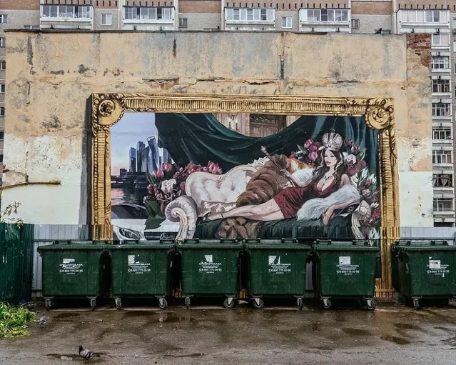 «Карт-бланш»: лучшие граффити несанкционированного фестиваля уличного искусства