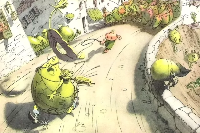 «Приключения Чиполлино»: как иллюстрировали культовую сказку о диктатуре фруктов и освободительной революции овощей