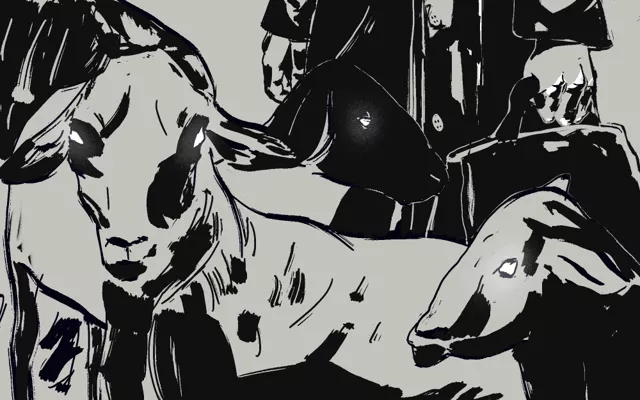 Человек отправляется в путь