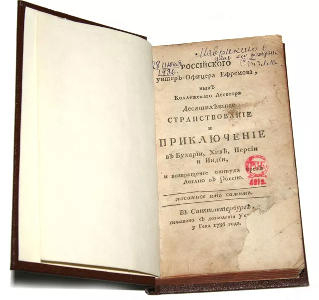 Русский пленник в Бухаре и невероятное возвращение домой