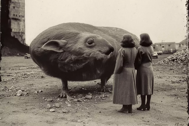 «Животные в темные времена». Визуальное исследование о том, как нейросети стирают границы «человеческого»