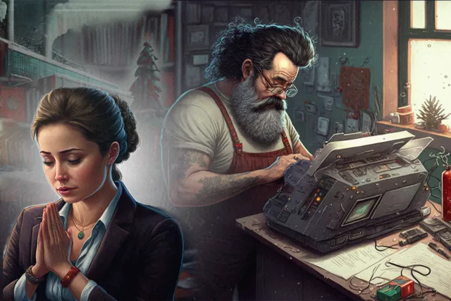 Исполнитель, заказчик и новогоднее чудо