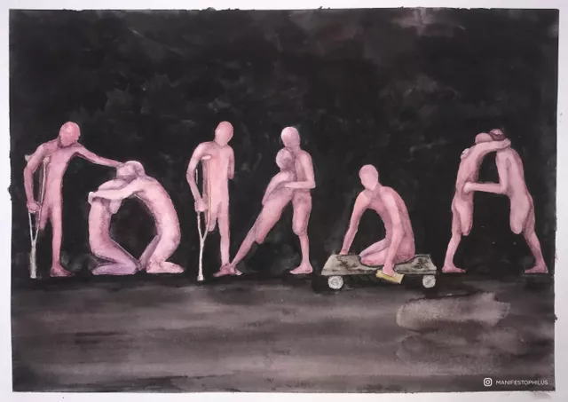 «Make art not war». Антивоенная выставка художников мира