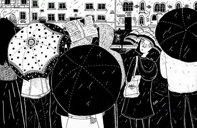 «В городе есть масочный режим, но нет запрета выходить из дома. Выходить некуда». 2020 год в иллюстрациях